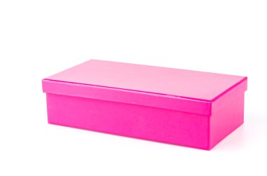 pembe kutu izole