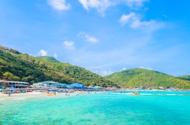 pattaya şehir Tayland Koh Larne Adası tropik beach