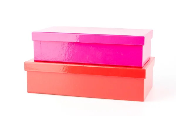 Caixa rosa — Fotografia de Stock
