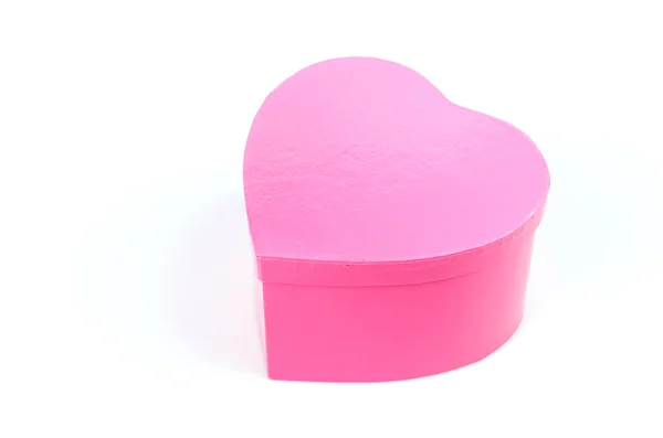 Pink heart box — Stock Photo, Image