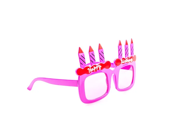 Joyeux anniversaire lunettes de soleil — Photo