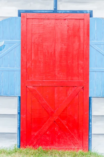 Ahşap kapılar — Stok fotoğraf