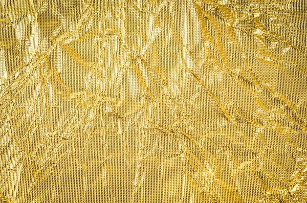 Papel dorado textura arrugada fondo —  Fotos de Stock