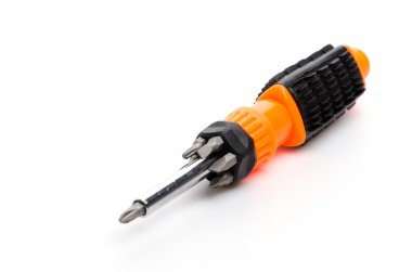 vida sürücü izole beyaz arka plan