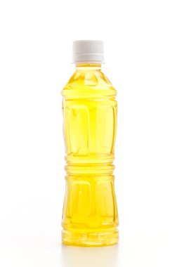 Petrol şişe izole beyaz arka plan