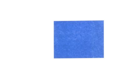 Beyaz arka plan üzerinde izole kağıt Not