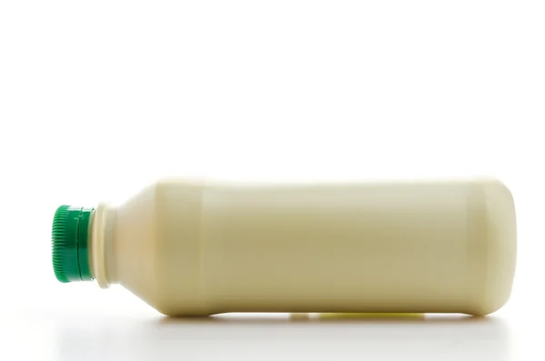 Grönt te mjölk isolerade vit bakgrund — Stockfoto