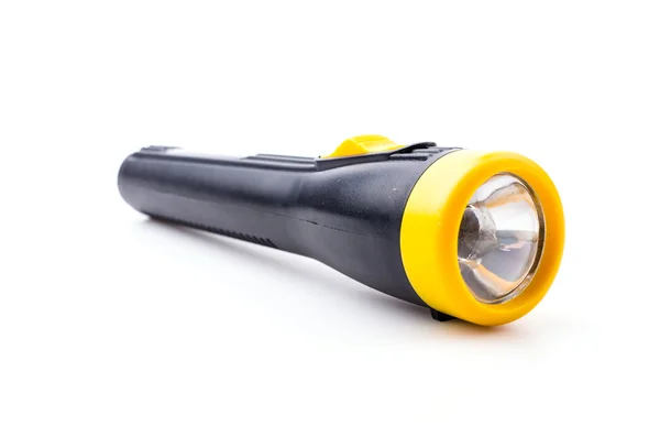 Flashlight isolated white background — Stock Photo, Image