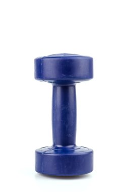 dumbell izole beyaz arka plan