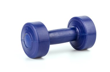 dumbell izole beyaz arka plan