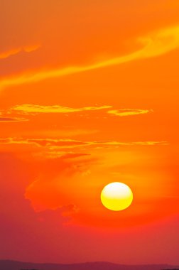 gökyüzü günbatımı