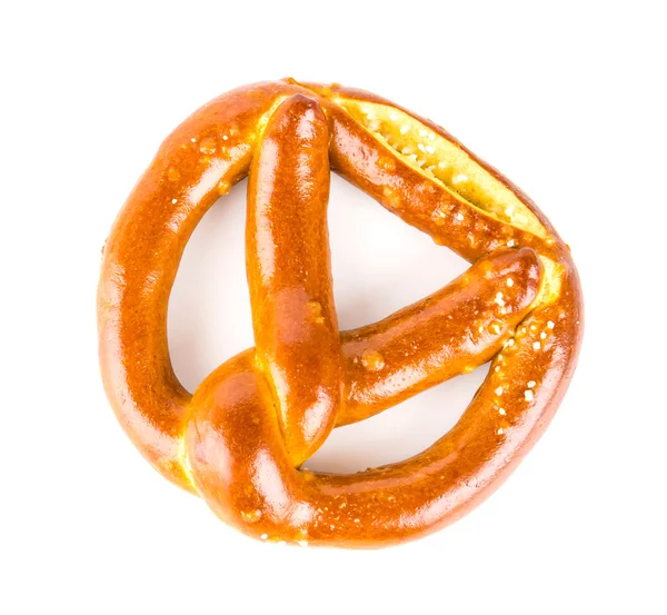 Pretzel isolated white background — Stock Photo, Image