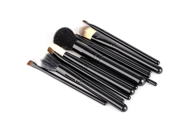 Makeup brush isolated white background — Stock Photo, Image