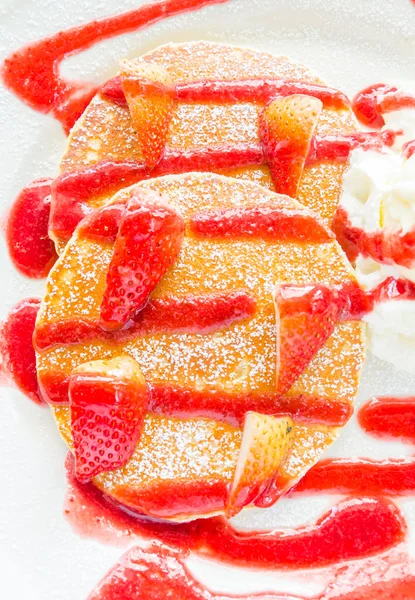 Frittelle alla fragola — Foto Stock