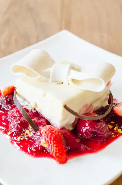 Aardbei dessert — Stockfoto