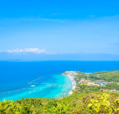 pattaya şehir Tayland Koh Larne Adası tropik beach