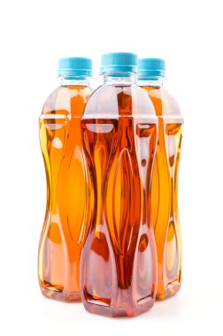 çay izole şişe beyaz arka plan