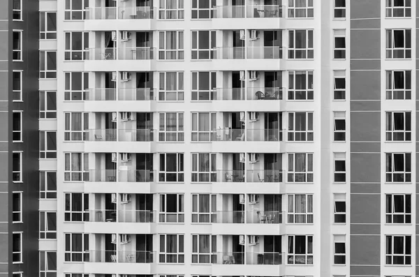 Fenster Bürogebäude Hintergrund — Stockfoto