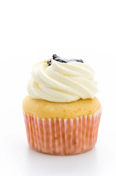 Cupcakes isolado no fundo branco — Fotografia de Stock