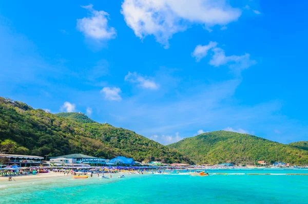 Koh larn île plage tropicale dans la ville de pattaya Thaïlande — Photo