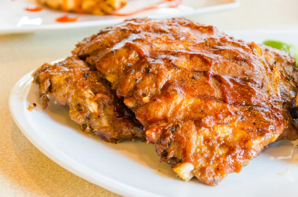 Bbq ribs steak — Stock Photo, Image