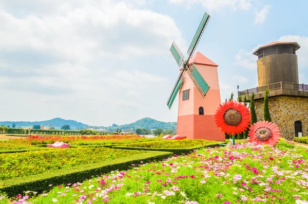 Windmühle — Stockfoto