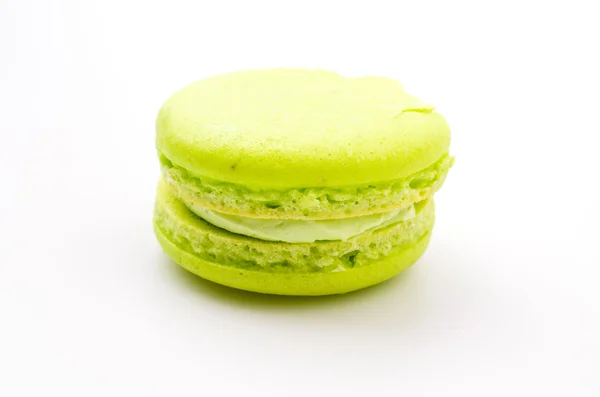 Macaron aislado fondo blanco — Foto de Stock