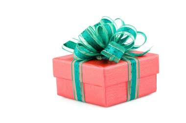 Hediye Kutusu İzole Beyaz Arkaplan