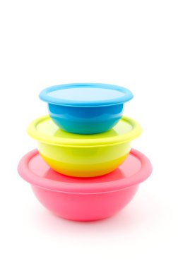 plastik kase izole beyaz arka plan