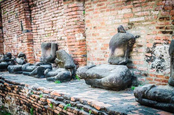 Vecchio tempio in Ayutthaya Thailandia — Foto Stock