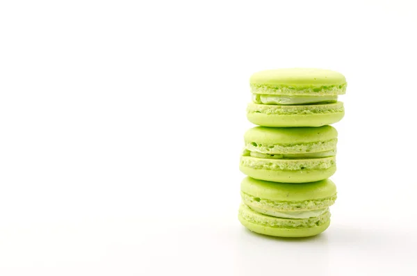 Macaron isolated white background — Stock Photo, Image