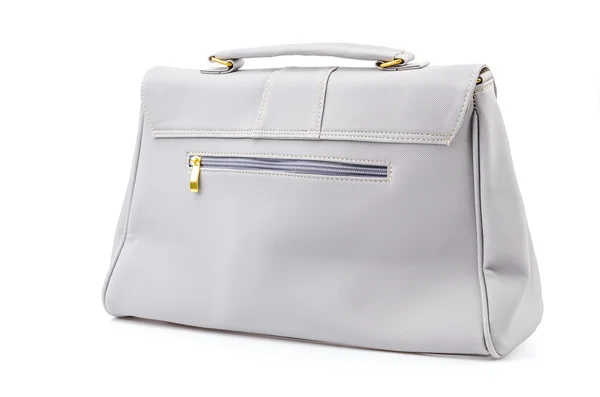 Sac en cuir femme isolé fond blanc — Photo