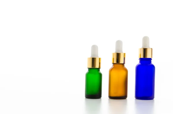 Cosmetics bottles — Stock Photo, Image