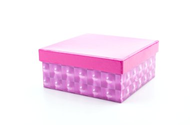 pembe hediye izole kutusu beyaz arka plan