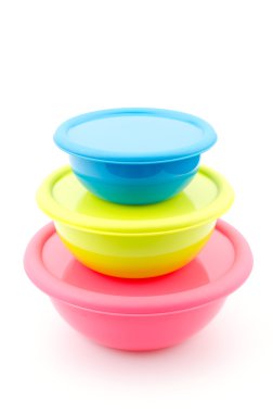 plastik kase izole beyaz arka plan