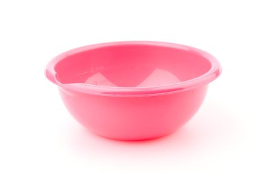 plastik kase izole beyaz arka plan