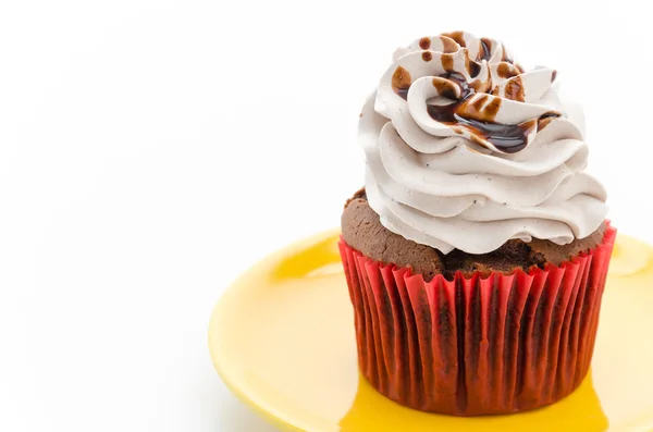 Cupcakes isolerad på vit bakgrund — Stockfoto