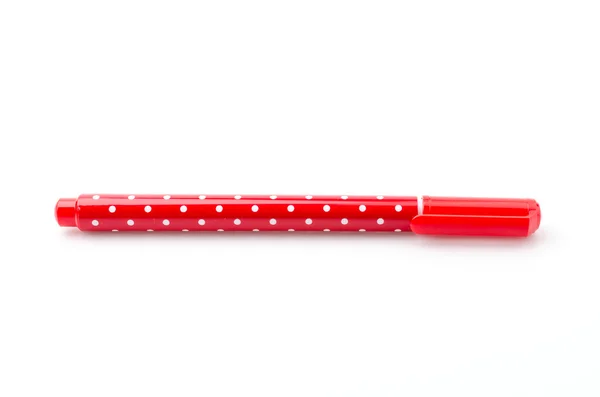 Färg penna isolerade vit bakgrund — Stockfoto