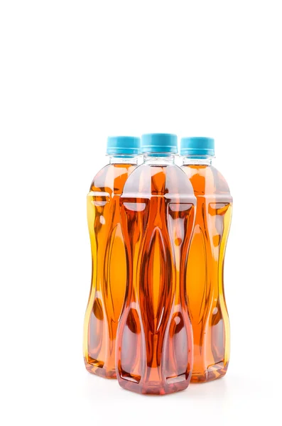 Tea bottle isolated white background — Stock Photo, Image
