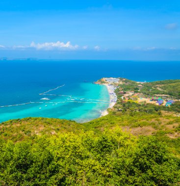 Koh Larne Adası tropik sahil pattaya City