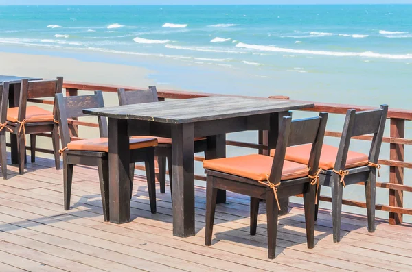 Cena en la playa — Foto de Stock