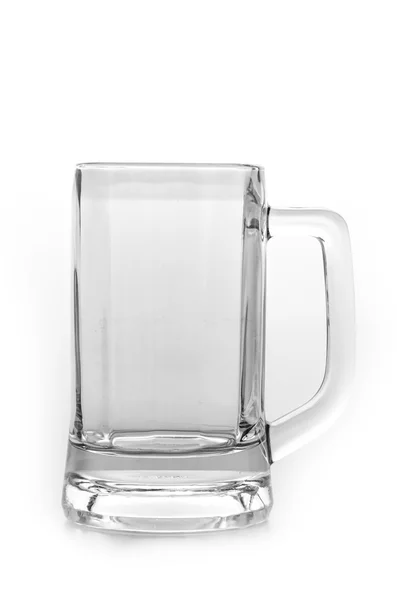 Üres üveg elszigetelt fehér háttér — Stock Fotó