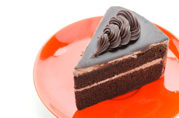 Torta al cioccolato — Foto Stock