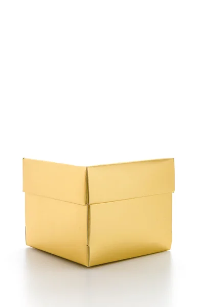 Gold box — Stockfoto