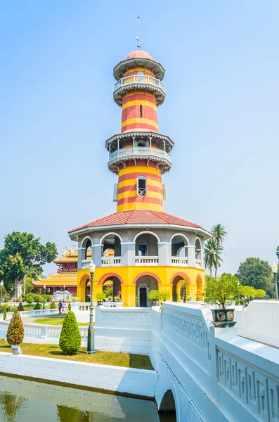 Torre en bang pa-in palacio —  Fotos de Stock