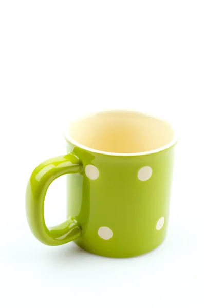 Green mug — Stock Photo, Image