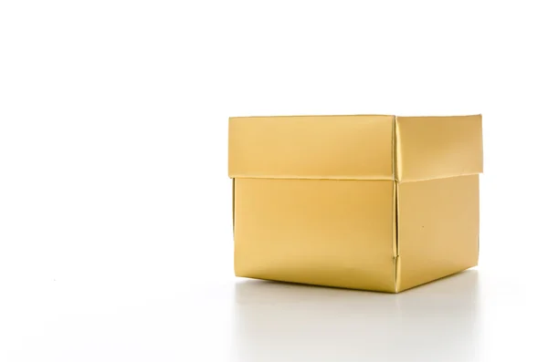 Gold box — Stockfoto