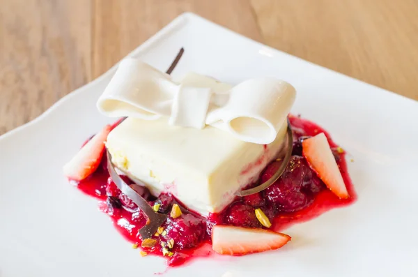 Aardbei dessert — Stockfoto