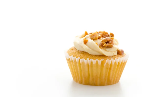 Nuts cupcake — Stock Photo, Image