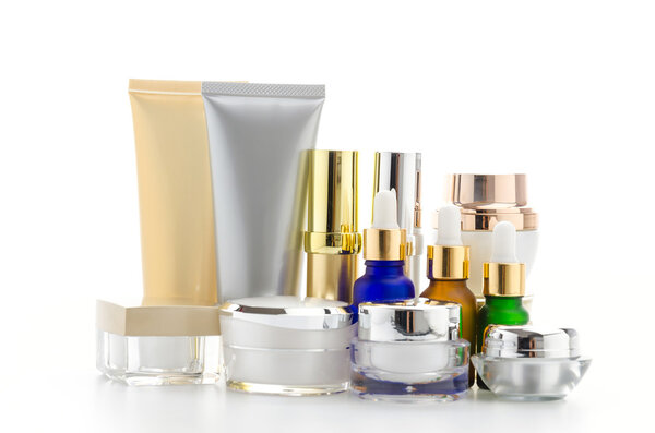 Cosmetics bottles